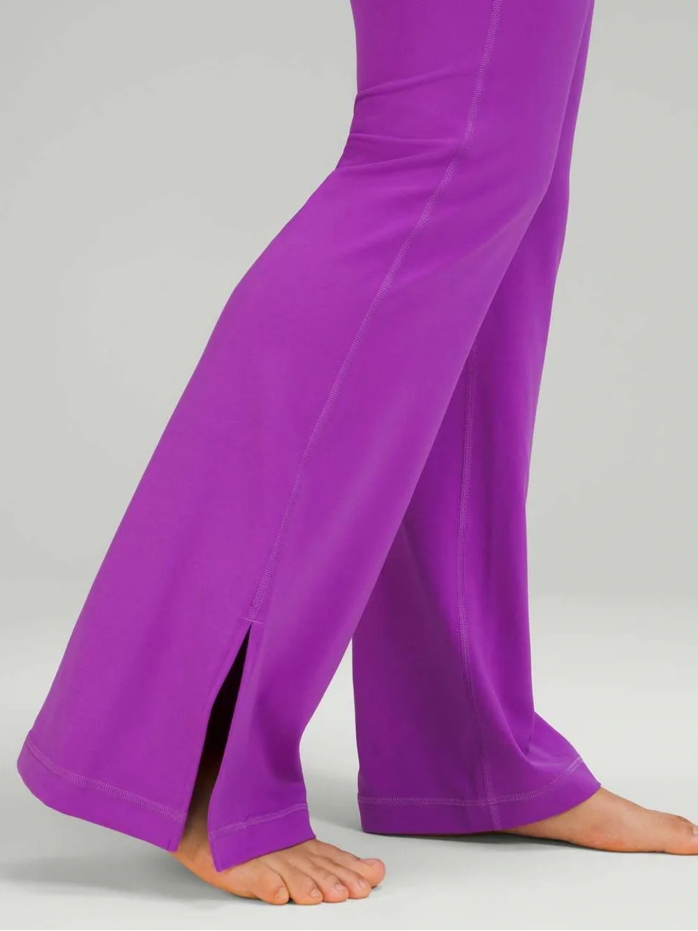 Lululemon Purple Groove Super-High-Rise Split- Hem Flare Pant Size 4